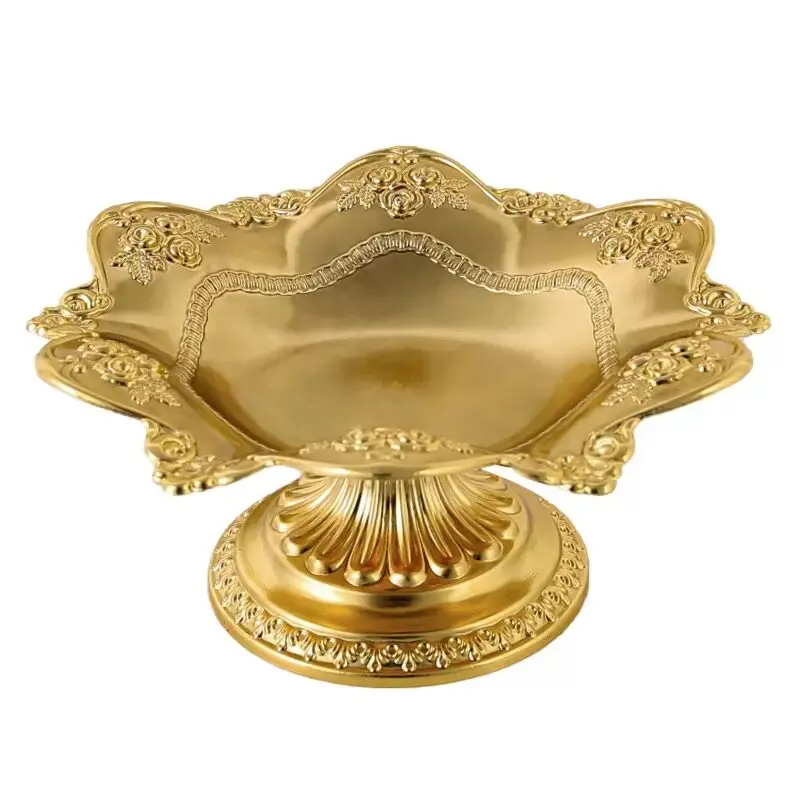 For Home High Value Ornament Gift Supplies Decorative Dessert Dried Fruit Basin Plate