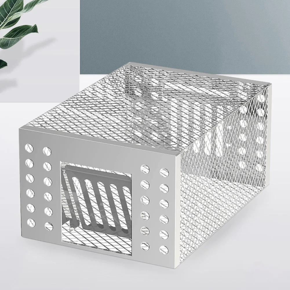 

Humane Mouse Trap with Double-Opening One-Way Door Iron Rat Trap Live Rat Trap for Capturing Or Releasing Rodents