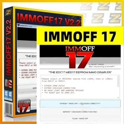 Newes car accessories tools Immo Off iMMOFF17 Software EDC17 Immo Off Ecu Program NEUROTUNING Immoff17 + free keygen+ video