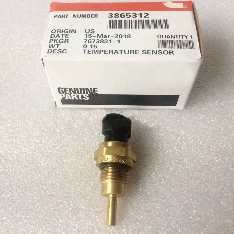 

QSM11/ISM11/M11 diesel engine coolant water temperature sensor 3865312 3865323 3803401 for machine