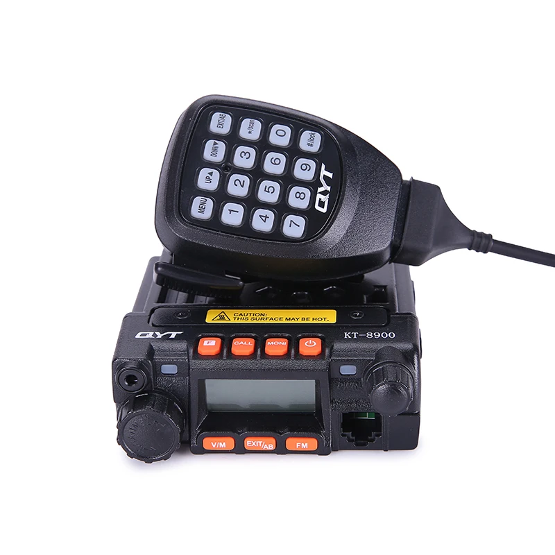 mobile phone transceiver QYT KT-8900 Dual band 136-174/400-480MHz mobile transceiver walkie talkie KT8900 Mini car radio