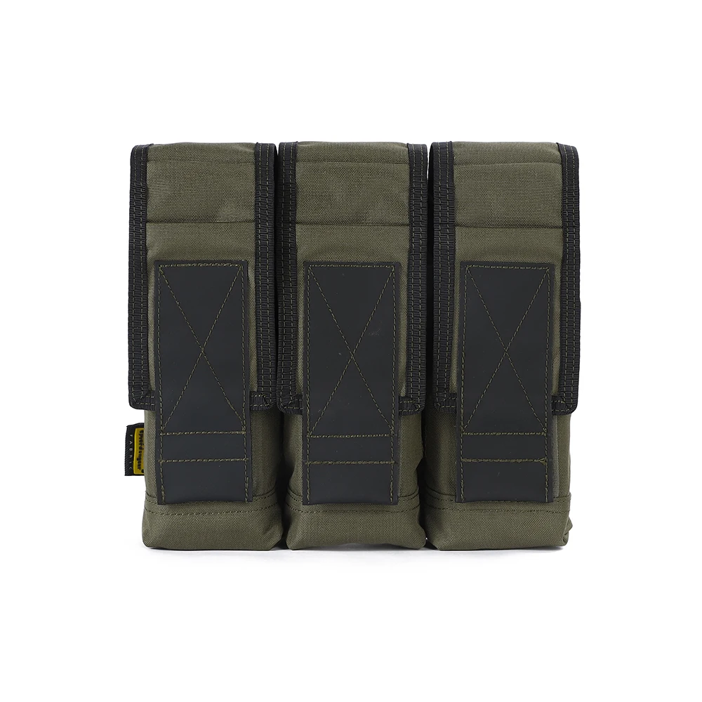 Imagem -04 - Emersongear Tático 7.62 Bolsa de Revista Tripla para ak 762 Mag Bolsa Painel Rifle Milsim Caça Caminhadas Treinamento Combate Náilon