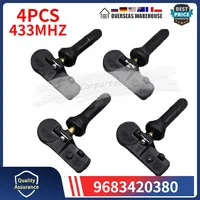 4PCS TPMS Tire Pressure Monitor System Sensors 9683420380 For Citroen Berlingo C4 Jumper Peugeot 308 508 RCZ TYRE SENSOR 433MHz