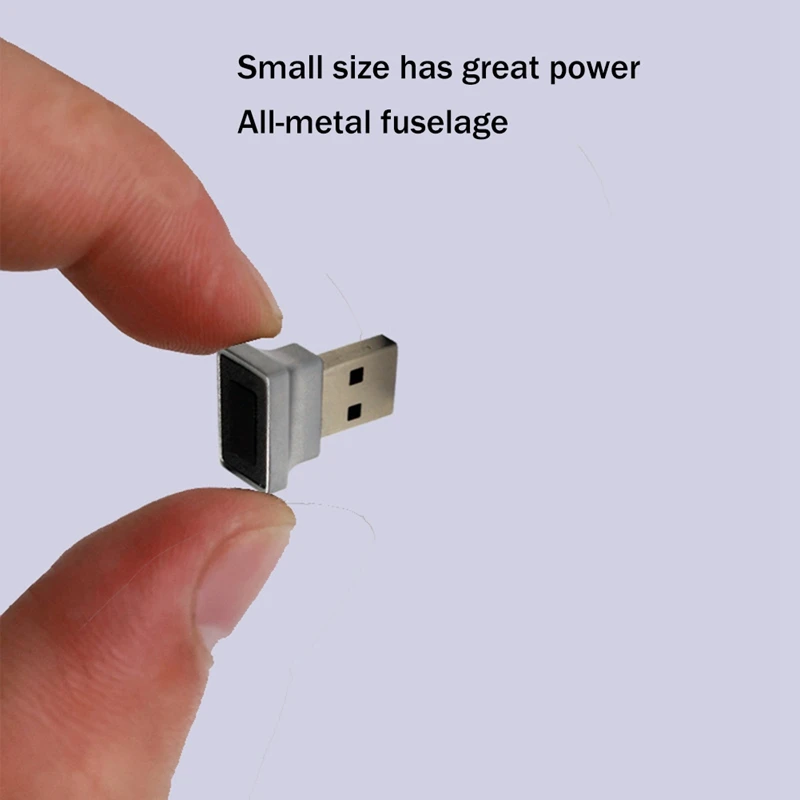 1 PCS Computer USB Fingerprint Lock USB Fingerprint Scanner For Windows 10 11 Hello USB Fingerprint Sign-In Unlock Module
