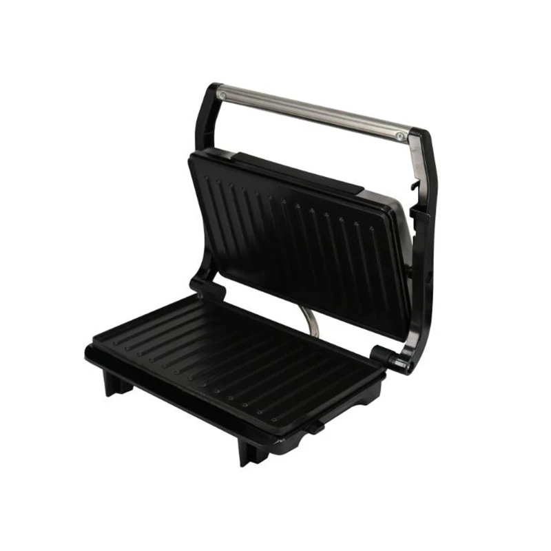 Casa grelhar bife máquina 750w duplo-face aquecimento panini máquina de café da manhã torrada burger máquina sem fumaça