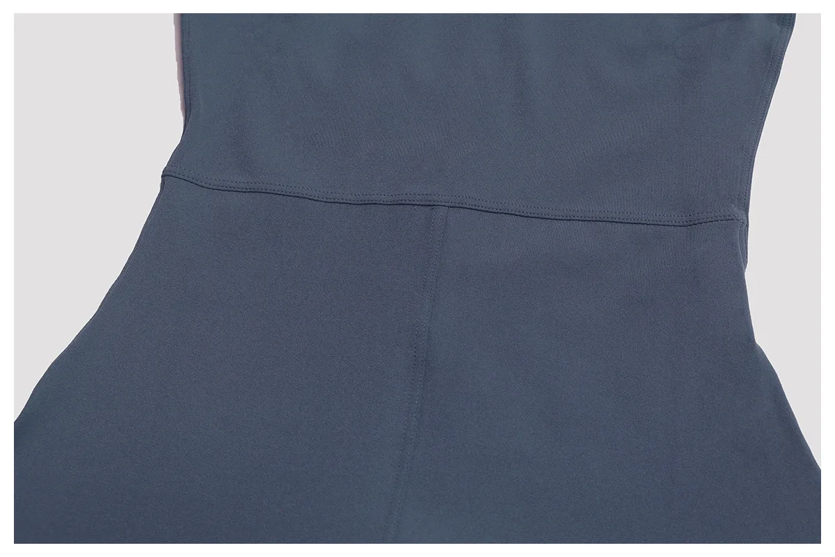 Neuer Reißverschluss-Jumpsuit mit Schlaghose Damenkleidung Sportbekleidung Gym Yoga Sportsets Spandex Nylon Trainingssets Damen Trainingsanzug – Detail 26