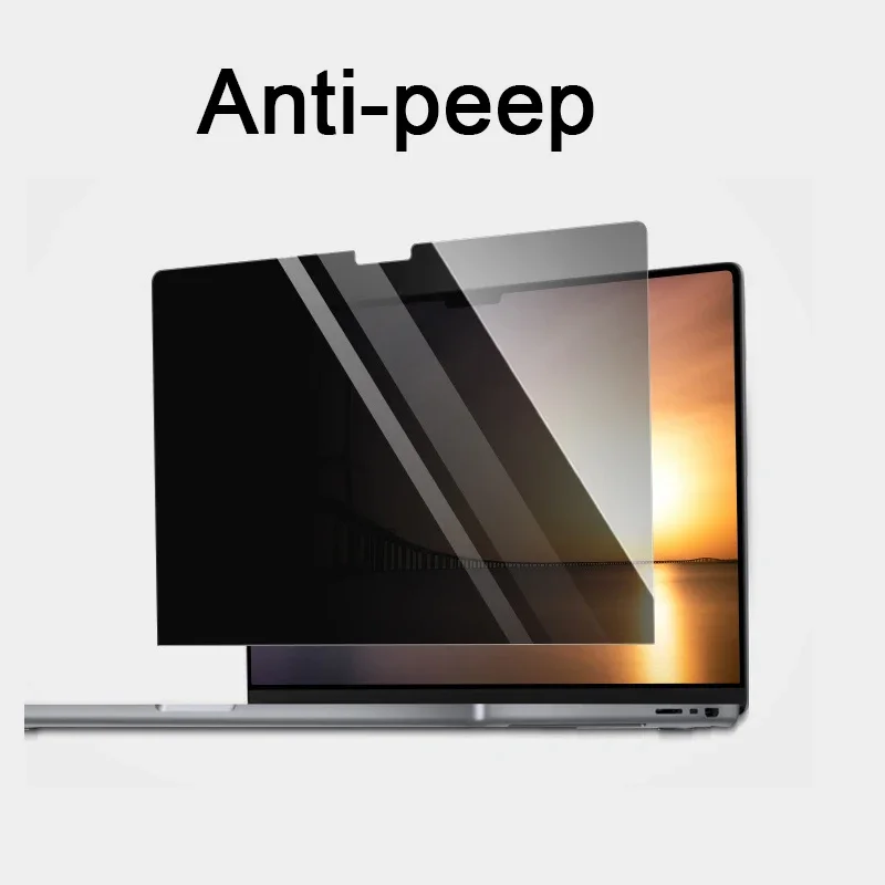 For Macbook M1 M2 Air 13 13.6 15.3\'\' M3 Pro 14 16 A2779 A2780 2023 Anti-peeping Screen Protector Anti-spy Film Privacy Filter