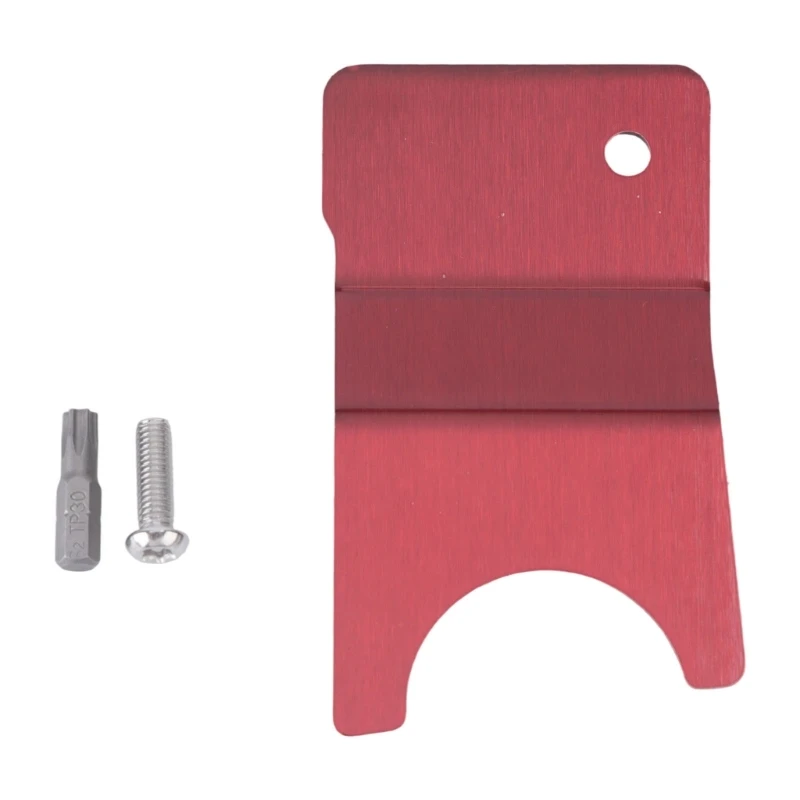D5BE Pickup Rear Gate Hinge Security Plate for 2024 2025 2026+, Stainless Steel Cover with Tightening-Based Mounting That