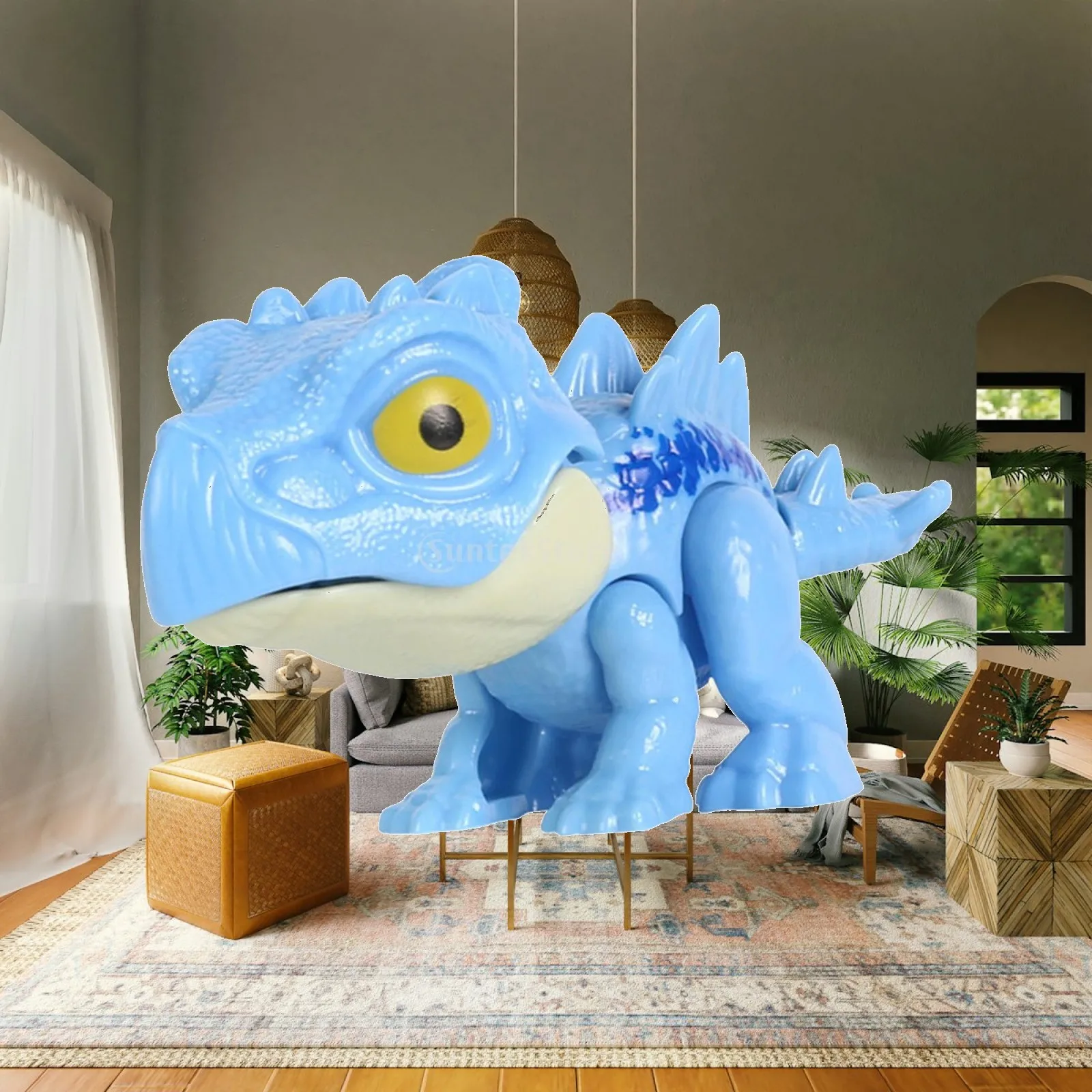 Kids Toys 3 Year Old - Parmakla Oynanabilen Dinozor Figürlü Oyuncak, Dinozor