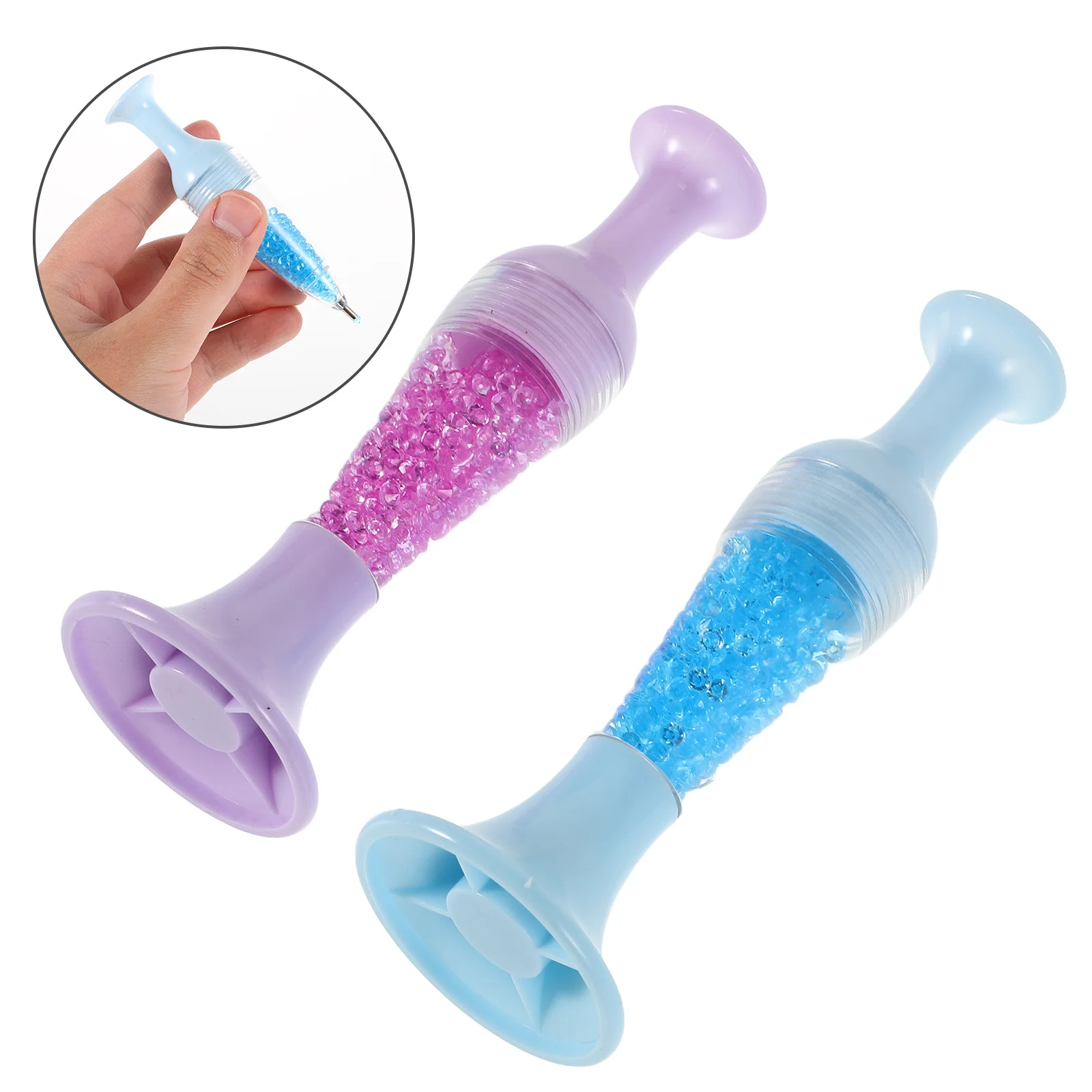 

2 шт., инструменты для дизайна ногтей, прозрачная ваза, алмазная дрель, ручка для точной вышивки, ручка для рукоделия, инструмент для сбора страз