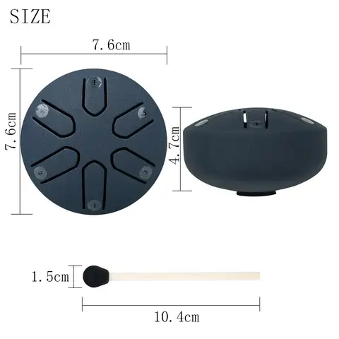 12 best sales छोटे संगीत वाद्ययंत्र - №2