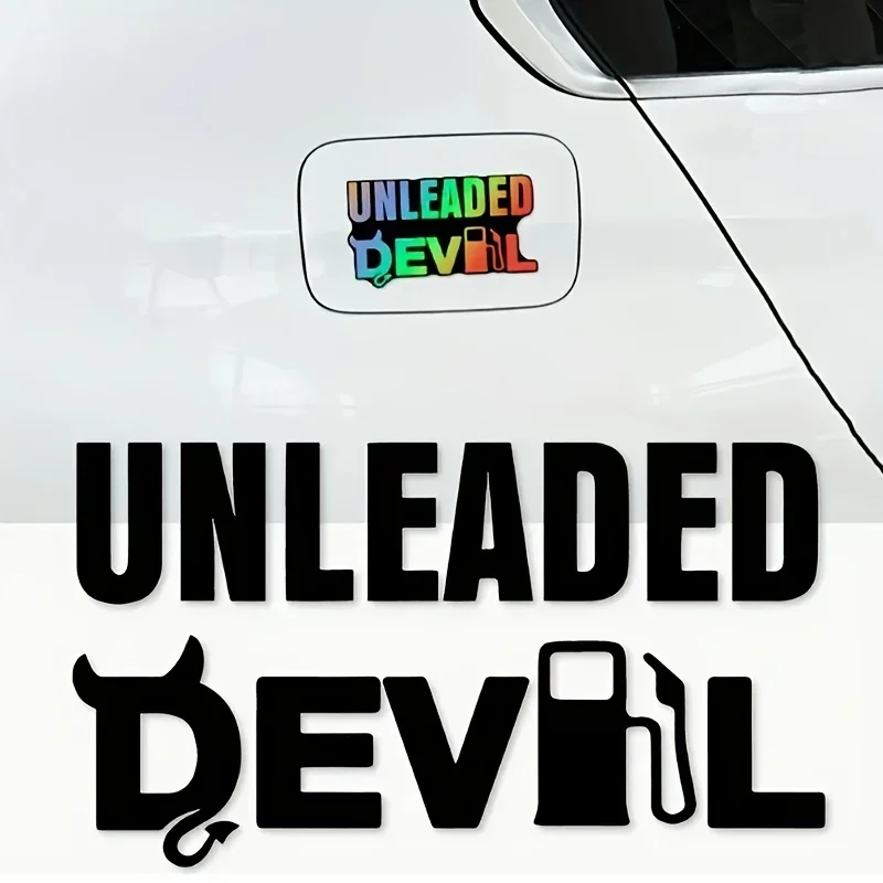 قطعة واحدة من ملصقات الفينيل الشيطانية غير المصنوعة من الرصاص - فيبي المتمرد لتزيين الخوذة/نوافذ السيارة/مغناطيس الثلاجة