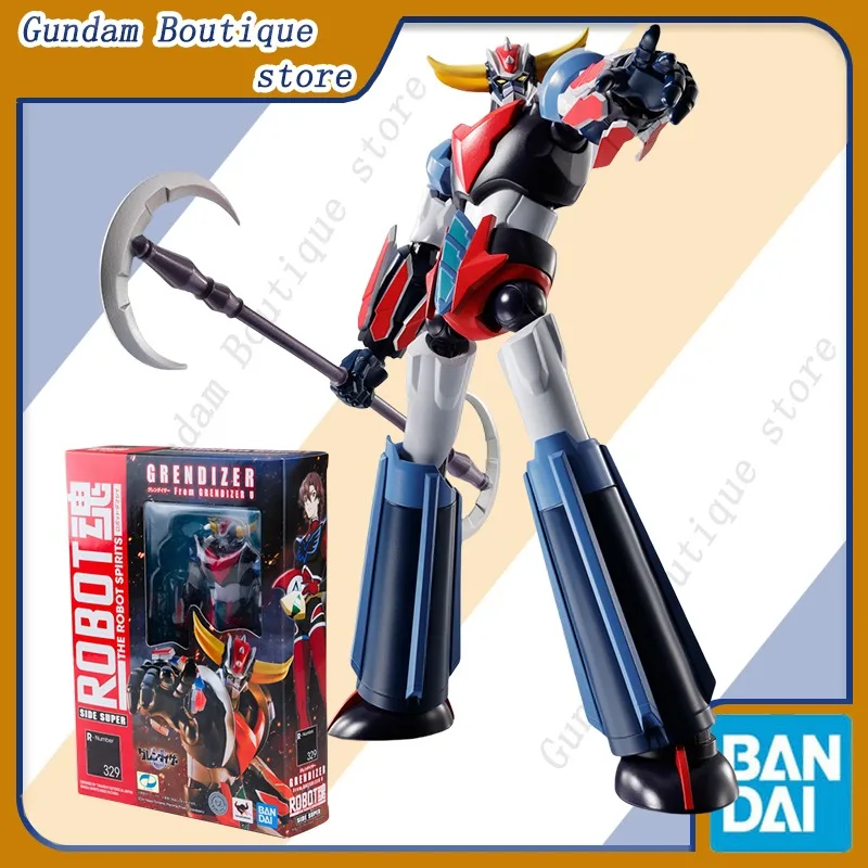 Bandai ของแท้หุ่นยนต์ SPIRITS <SIDE SUPER> จาก GRENDIZER U อะนิเมะ Action Figure รูปที่สะสมของเล่นเครื่องประดับของขวัญเด็ก