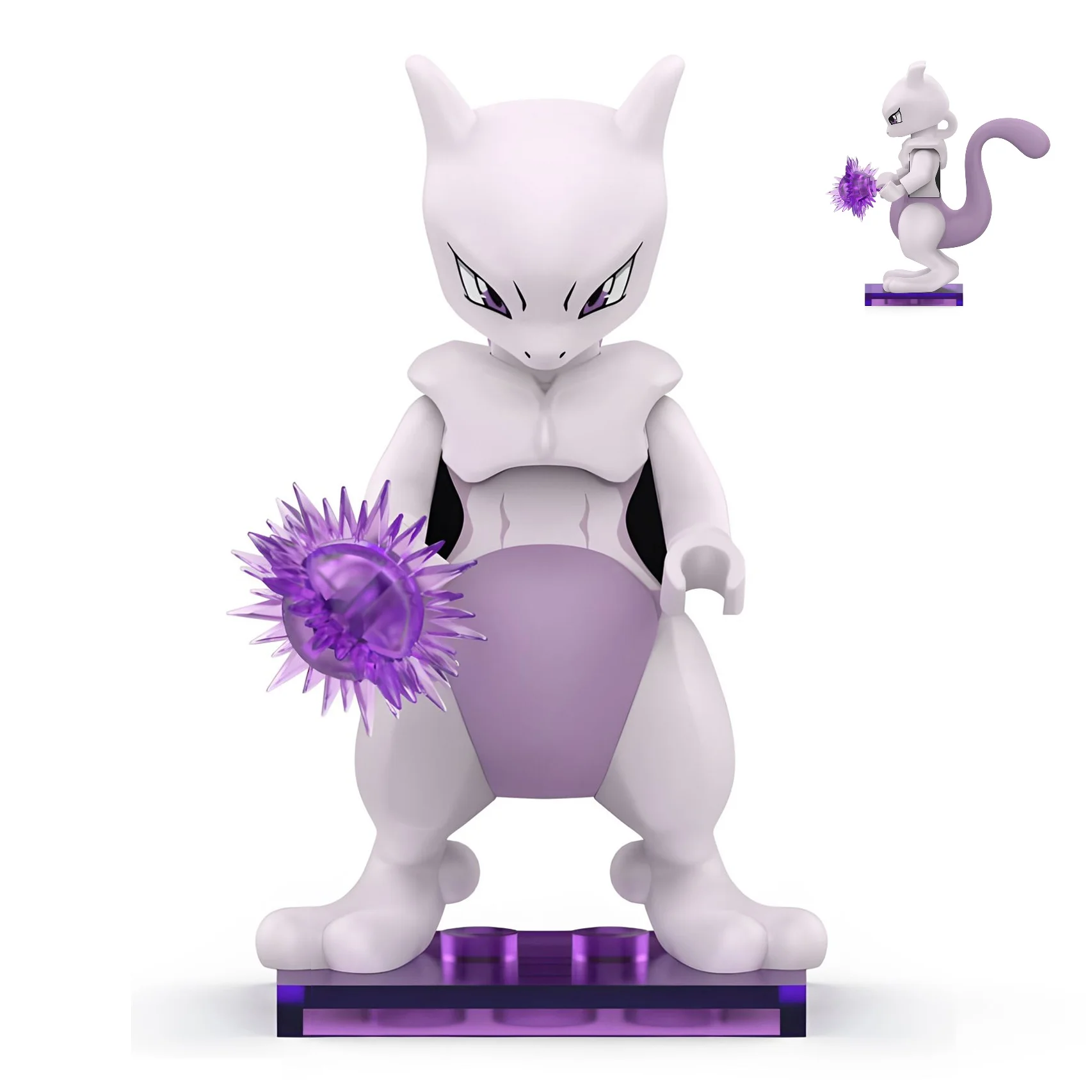 Pokemon Mewtwo Bausteine Ash Ketchum Team Rocket Mini Actionfiguren Spielzeug