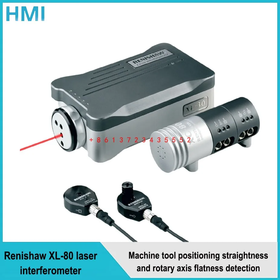 Laser interferometer XL-80 Renishaw machine tool positioning straightness rotary axis flatness detection original