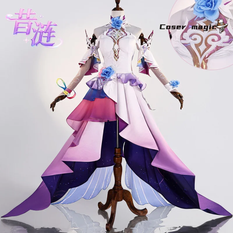 

Game Honkai：Star Rail Cyrene Cosplay Costume Uniform Halloween Carnival Party Christmas Play Role Clothes Clothing