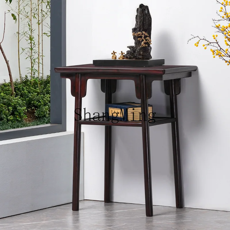 

CL small strip case Chinese-style retro entrance table solid wood Ming-style strip table classical table