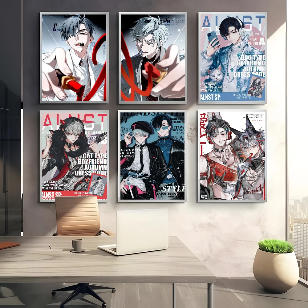ملصق فني جداري متعدد الأغراض من Anime A-Alien Stage Ivan Till لغرفة المعيشة وغرفة النوم والمكتب |   فكرة هدية ديكور المنزل