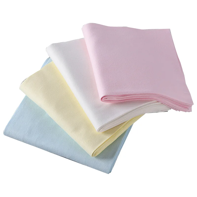 

10 шт. детские хлопковые моющиеся вставки для подгузников, мягкая и дышащая ткань для новорожденных, 45x45 см