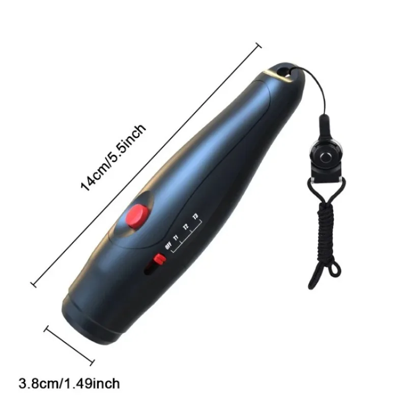 130dB Electronic Whistle with 3 Tones for high decibel Referee Sports Coaching Pet Training Football Basketball Outdoor Use