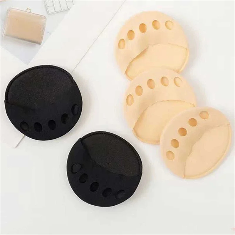 Almofadas de cinco pés para mulheres, meias palmilhas de salto alto, cuidados com os pés, calos, alívio da dor nos pés, massageando toe pad, 4 pcs, 6pcs