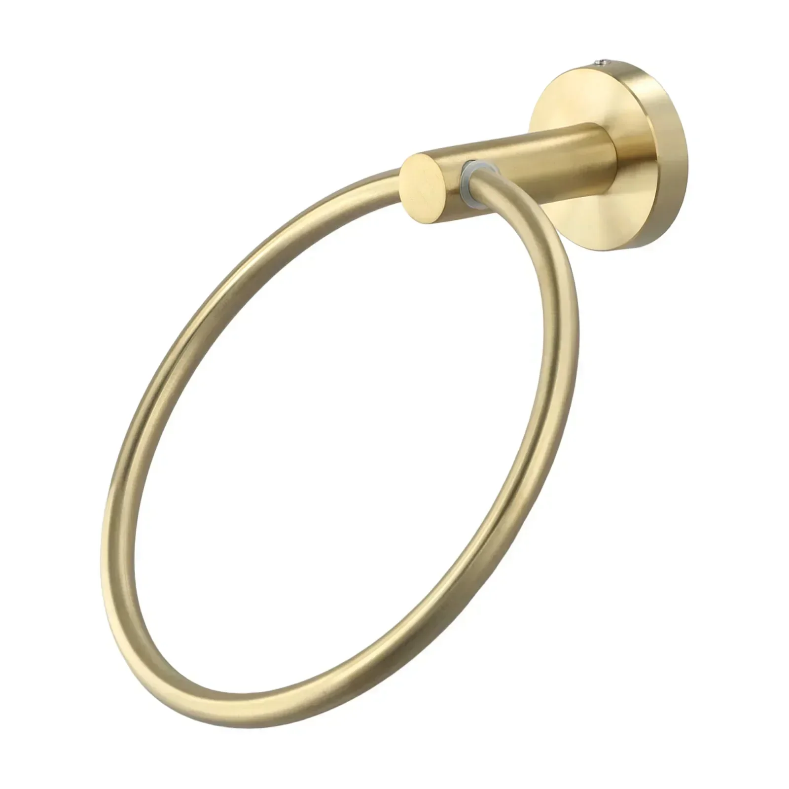 1pc High Quality Practical Brand New Towel Ring Holder Ring Stainless Steel Wall Mount hardware home Bathroom accessories