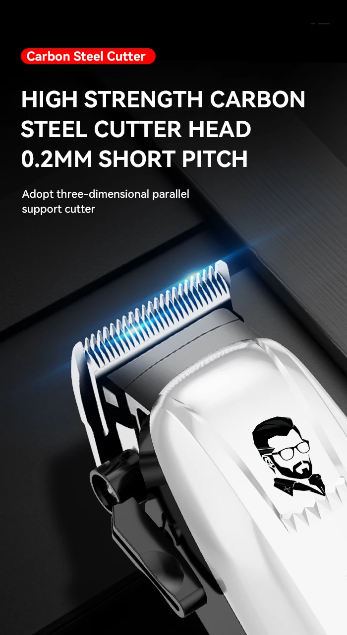 Kemei KM-PG809A KM-PG232 LCD USB Charging Hair Clipper Adjustable Professional Cutting Machine KM-3382 Shaver Trimmer For Men