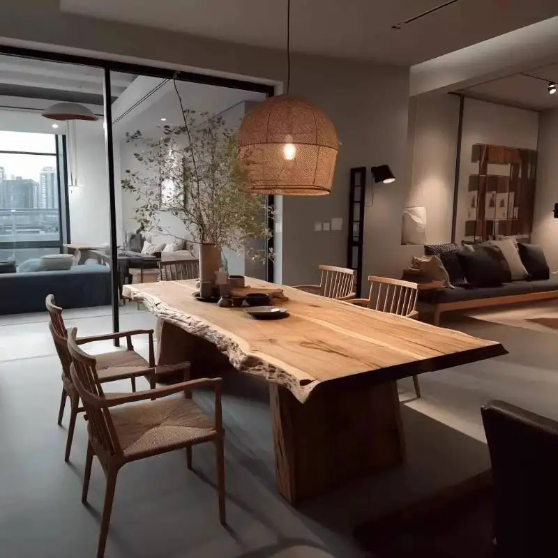 طاولة طعام بسيطة وفريدة من نوعها باللون البني، طاولة طعام لمنتصف القرن، صالات دراسة القهوة، أثاث منزلي من Tavolino Da Salotto #4