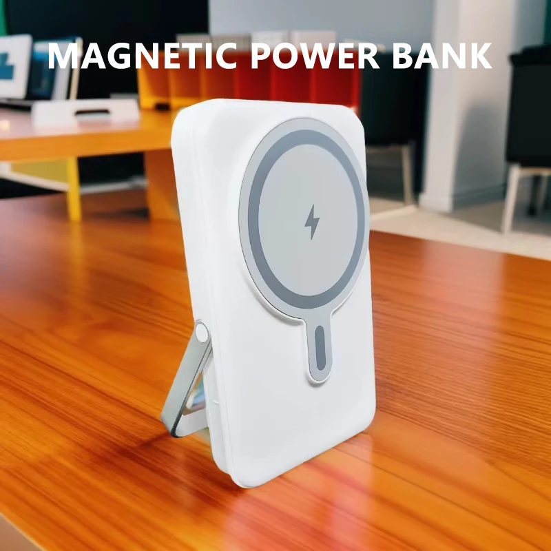 

REMANK PowerBank 10000Ah Magnetic Wireless Fast Charging 20W Power Bank Portable For iPhone 16 15 14 Charging Cables Battery