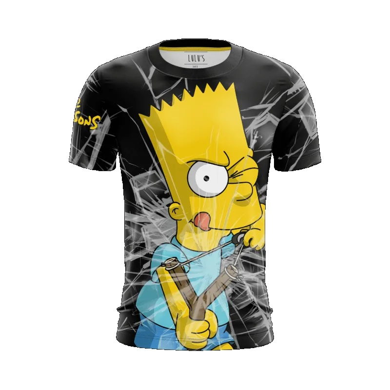 Casual Anime Cosplay Costume, Simpson, Simpson Big Face Print, Soft and Comfortable Fabric, Body Shaping, Maximum Size 6XL