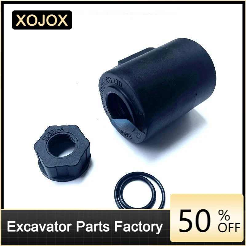 

For XOJOX Excavator New Solenoid Valve Coil Harness New Excavator Coil High Quality Accessories