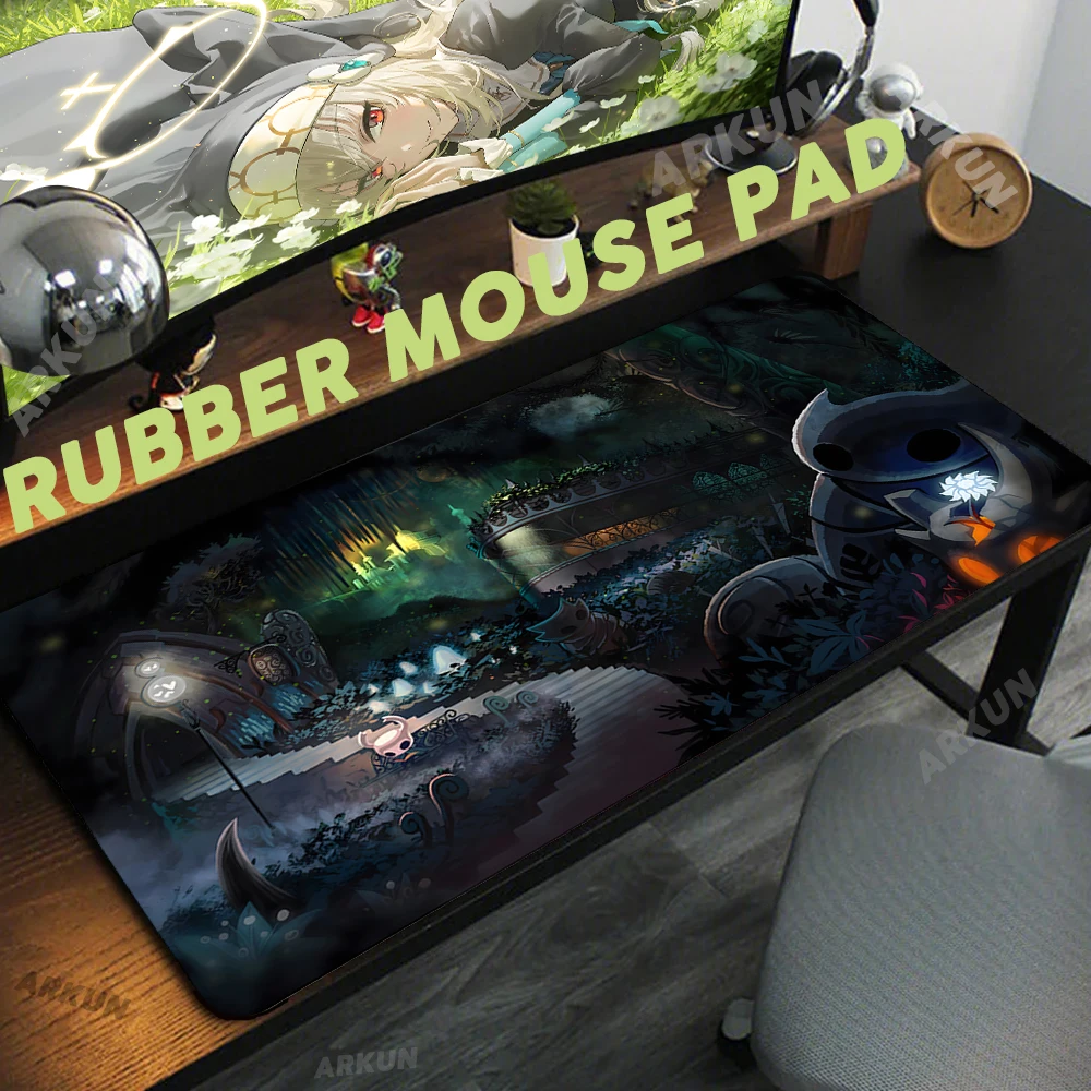 XXL Metroidvania-Like Game Hollow Knight Gaming Mousepads Large Mouse Mat Big Desk Non-Slip Rubber Mouse Pad Big Keyboard Mats