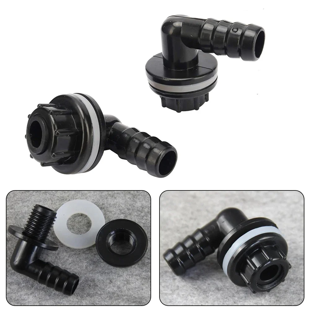 Hose Nozzle Aquatic Pet Irrigation Water Pipe Drain Connectors 3/8