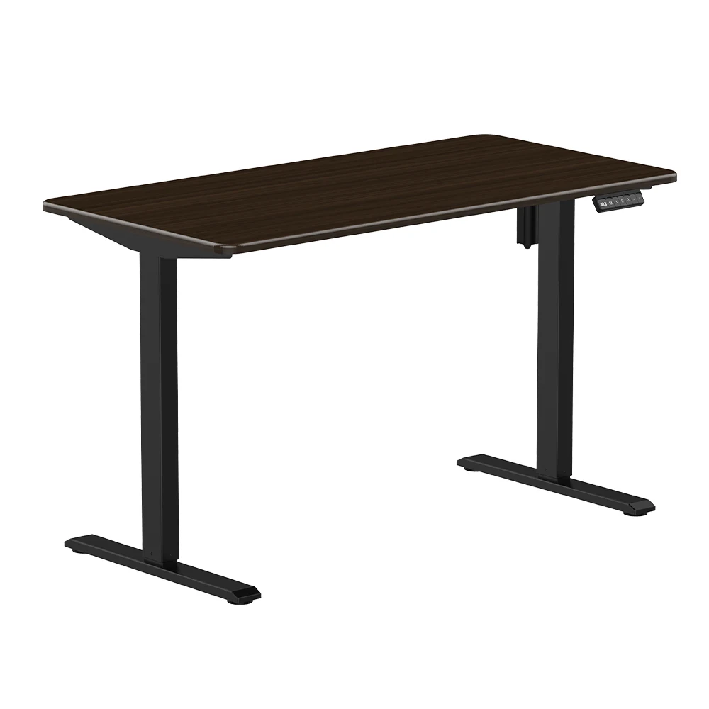 

Single Motor Electric Standing Desk New Design up Lift Desk Black Frame Adjustable Height Desk