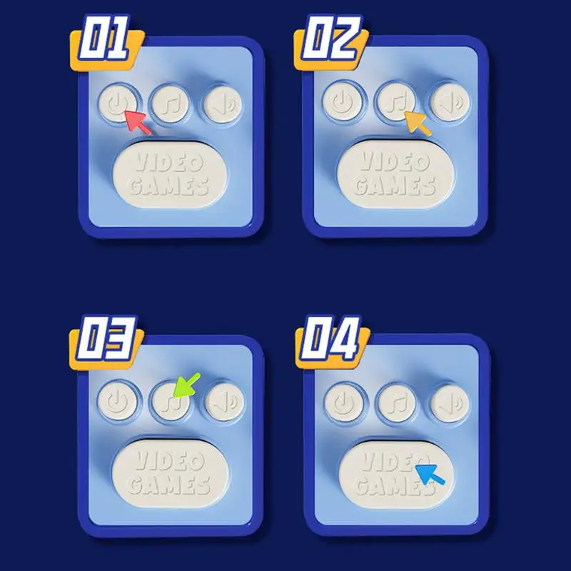 آلة لعبة الرقص بالإصبع، لعبة إيقاع إلكترونية محمولة باليد مع موسيقى خفيفة، ألعاب تخفيف التوتر، وحدات تحكم تعليمية Pu