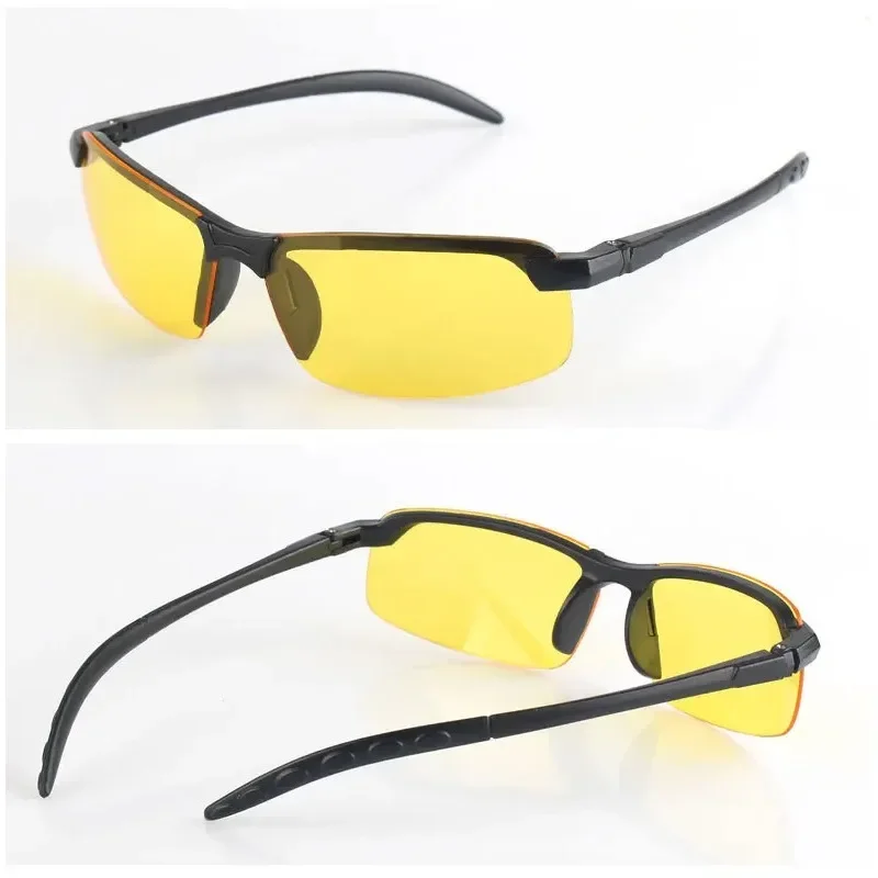 Anti-UV Night Vision Sunglasses Day Night Driving Glasses Sunglasses for Men Polarized Fashion Outside Adult Eyewear glasses men