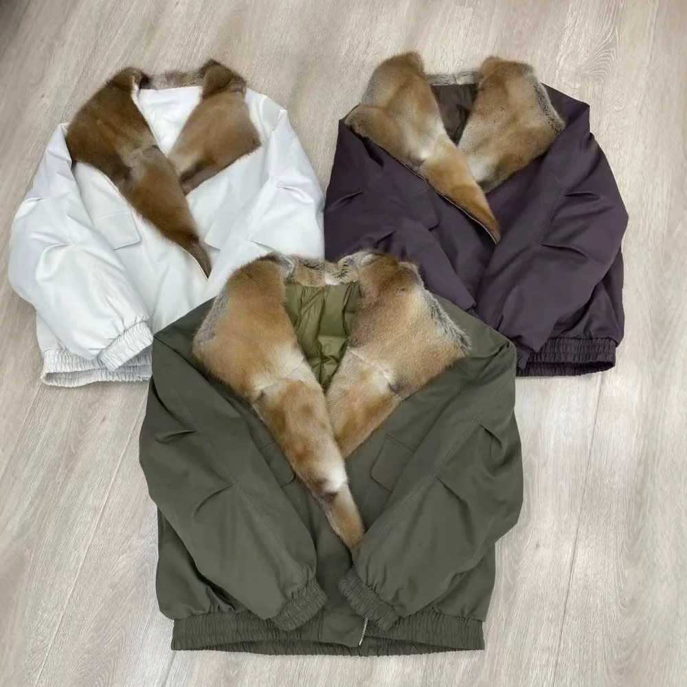 OFTBUY Down Jacket Women 2026 Winter High Quality Puffer Coat Windproof Thick Warm White Duck Down Parka New Winter Jacket Women