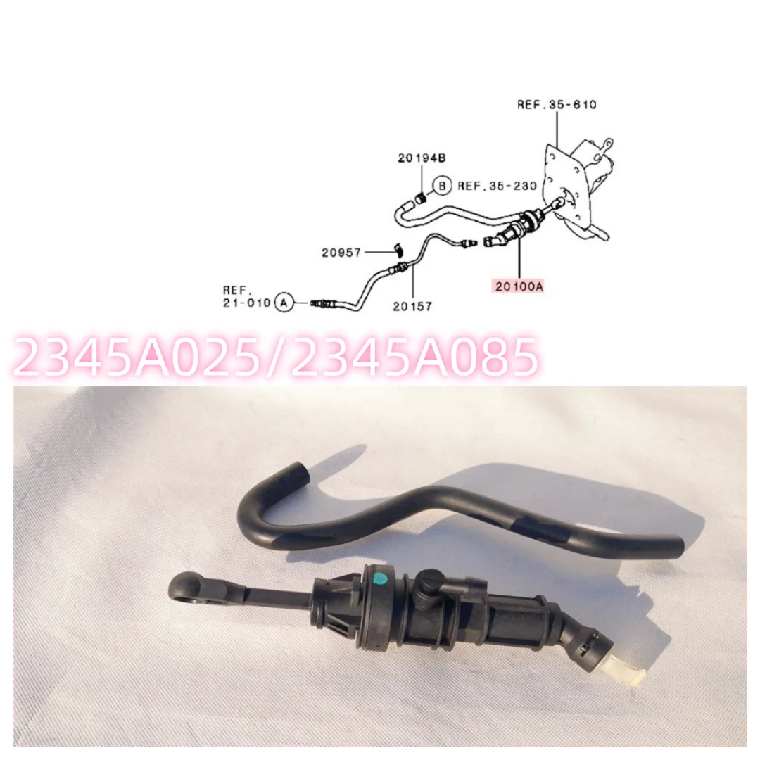 

Главный цилиндр сцепления подходит для Lancer Outlander Sport ASX 4B10 4B11 4B12 2345A025 2345A028 2345A085 2345A041 2345A046