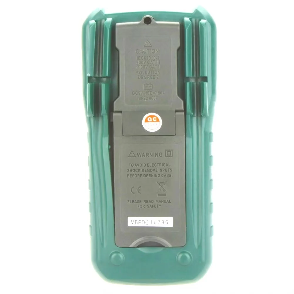 MASTECH MY64 مقياس رقمي متعدد الوظائف DMM تردد السعة جهاز قياس درجة الحرارة ث/HFE اختبار شاشة ديجيتال متر