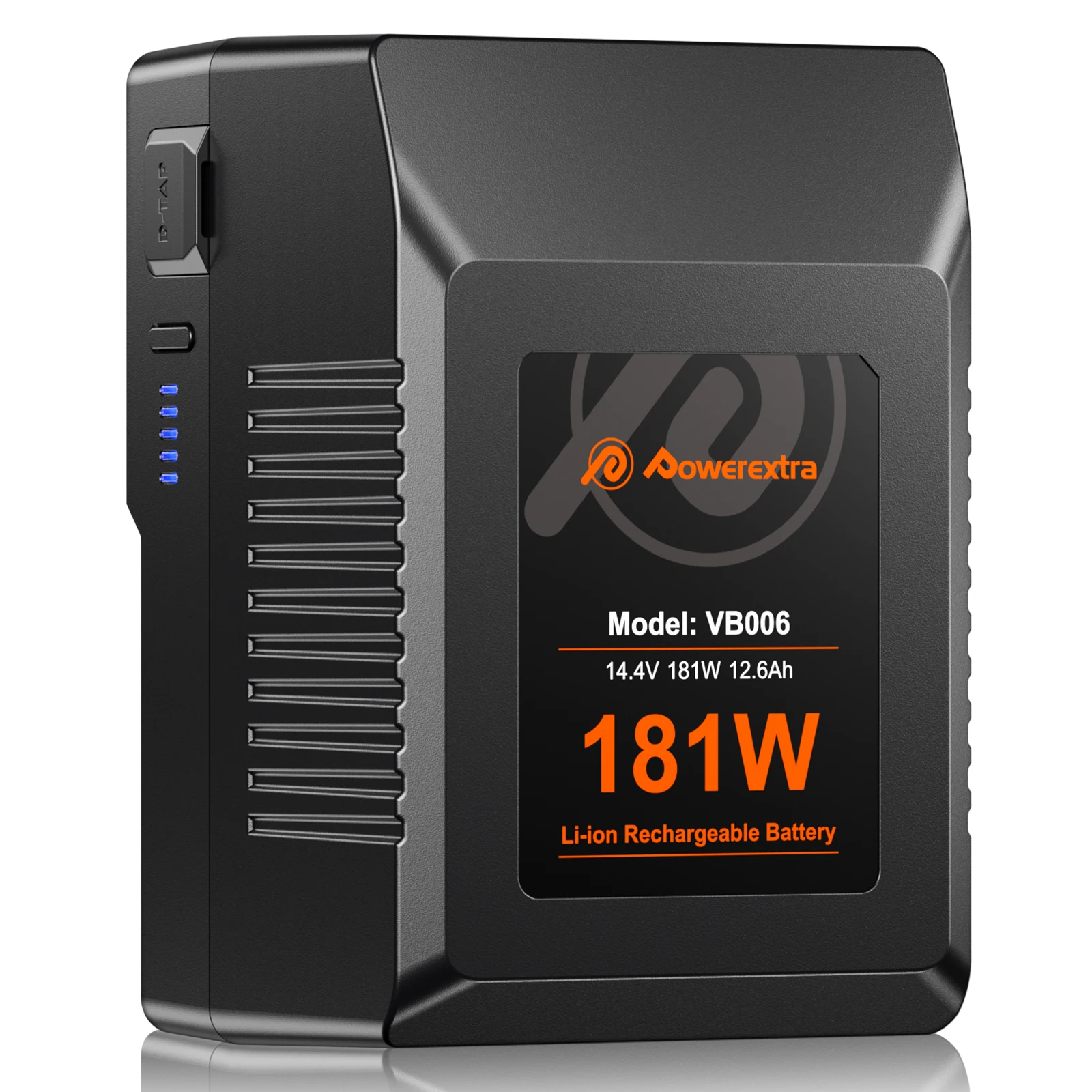 Powerextra V Mount V Lock 14,4 В 181 Вт Портативная USB-сменная перезаряжаемая литиевая батарея для цифровой камеры Canon