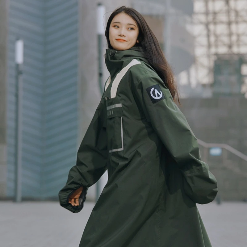 

Three-in-one Raincoat Long Full-body Raincoat for Cycling To Protect Against Heavy Rain Men's Women's Single-person Raincoats