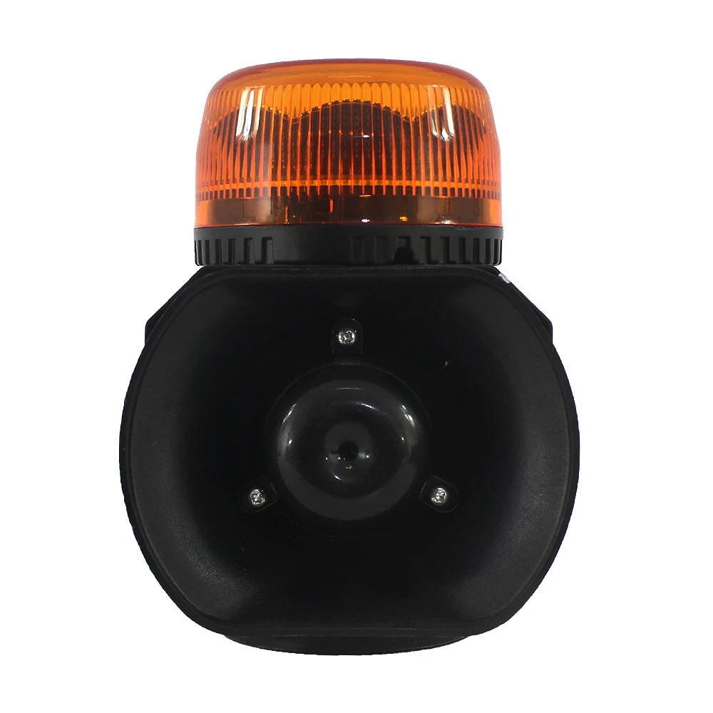 Alarm with French Tone Flashing Beacon Light 12v Vehicle Safety Flash Warning Lighting Emergency Light