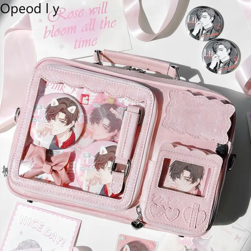 Bolso Japonés de Diseño Original, Estilo Dulce, Pequeño, Bandolera, Portátil, Elegante, para Estudiantes y Mujeres, Ideal para Compras