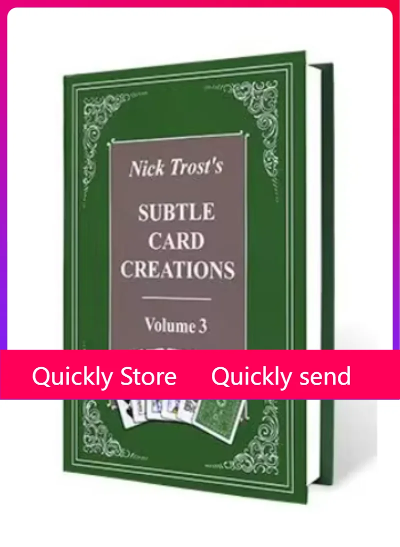 Nick Trost - Subtle Card Creations Volume 3  - Magic tricks (Instant Download) Quickly send