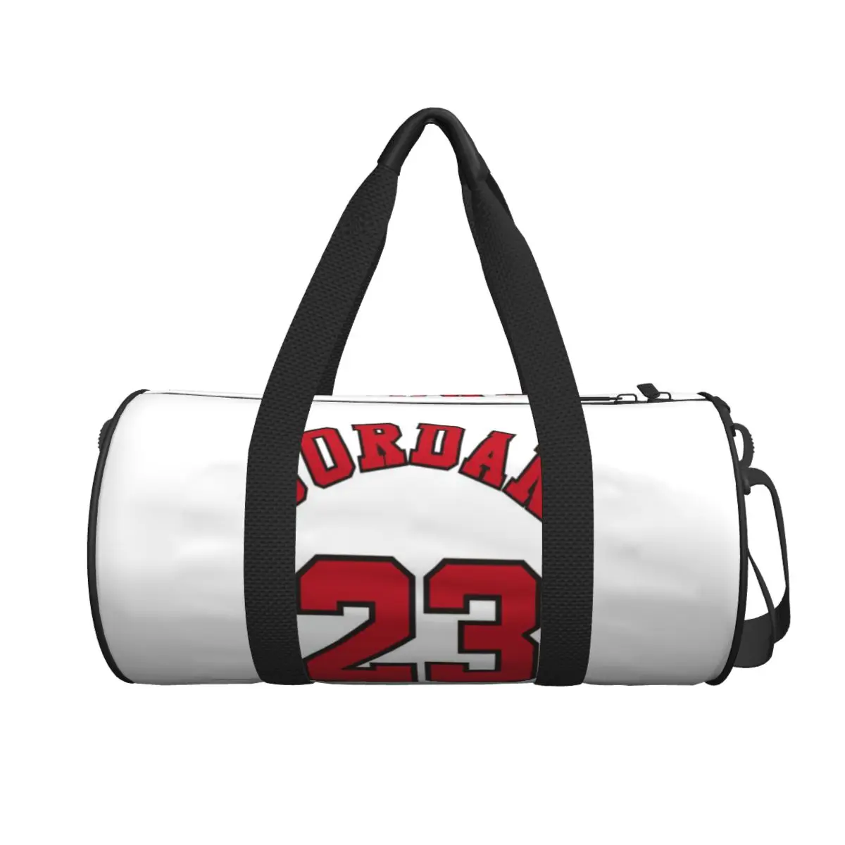 MJ-Jordan 23 Basketball Sport Round Large Capacity Travel Duffel Bag Tote Large Capacity Weekender Gym Sport Holdall