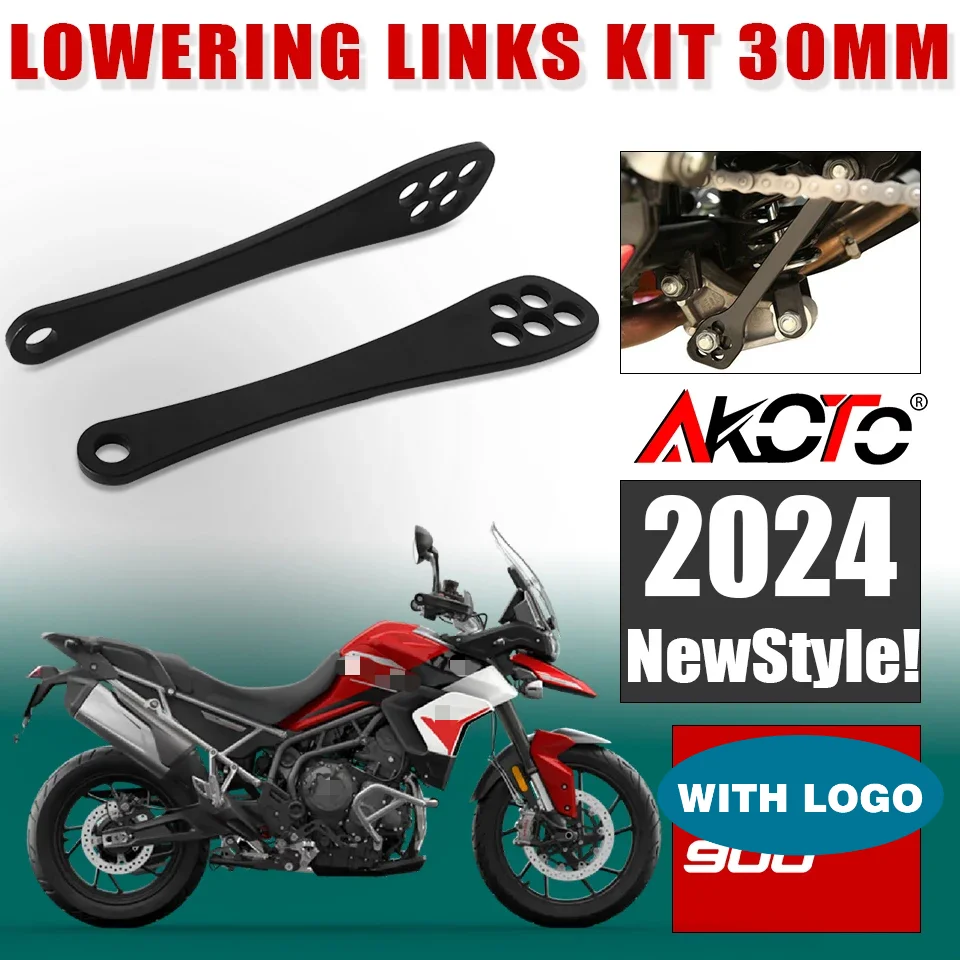 

Motorcycle Rear Suspension Cushion Drop Connecting Lowering Link Kit For TIGER 800 850 900 Rally/Pro Tiger900 Tiger850 Links