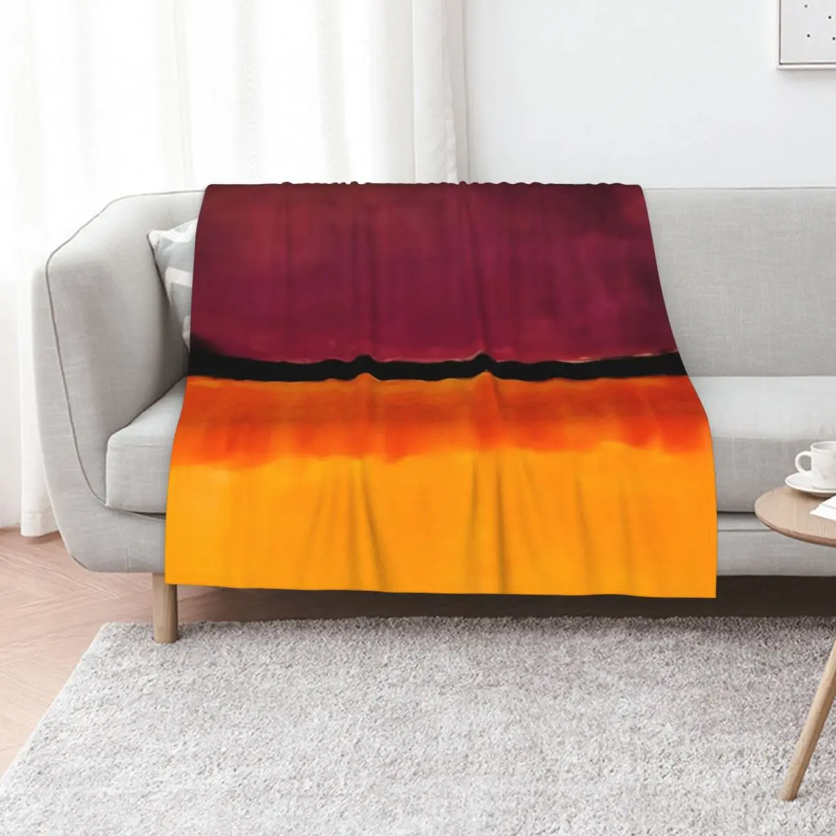 mark rothko painting , colorful , artwork by mark rothko Throw Blanket Bed linens Soft Beds Picnic Hair wednesday Blankets