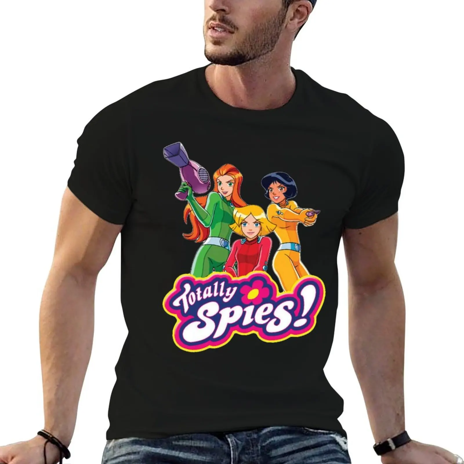 

Totally Spies T-Shirt man t shirt cotton t shirt man cotton funny t shirts dark humor T-Shirt