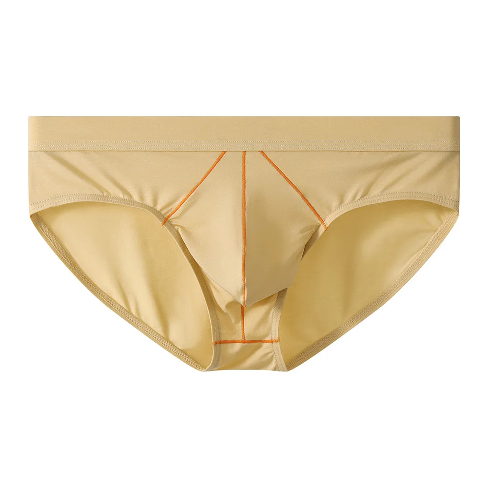 

Men Soft U Convex Pouch Line Briefs Quick Dry Men's Lingerie Underwear Sports Youth Trunks Underpants Stretch Panties Calcinha