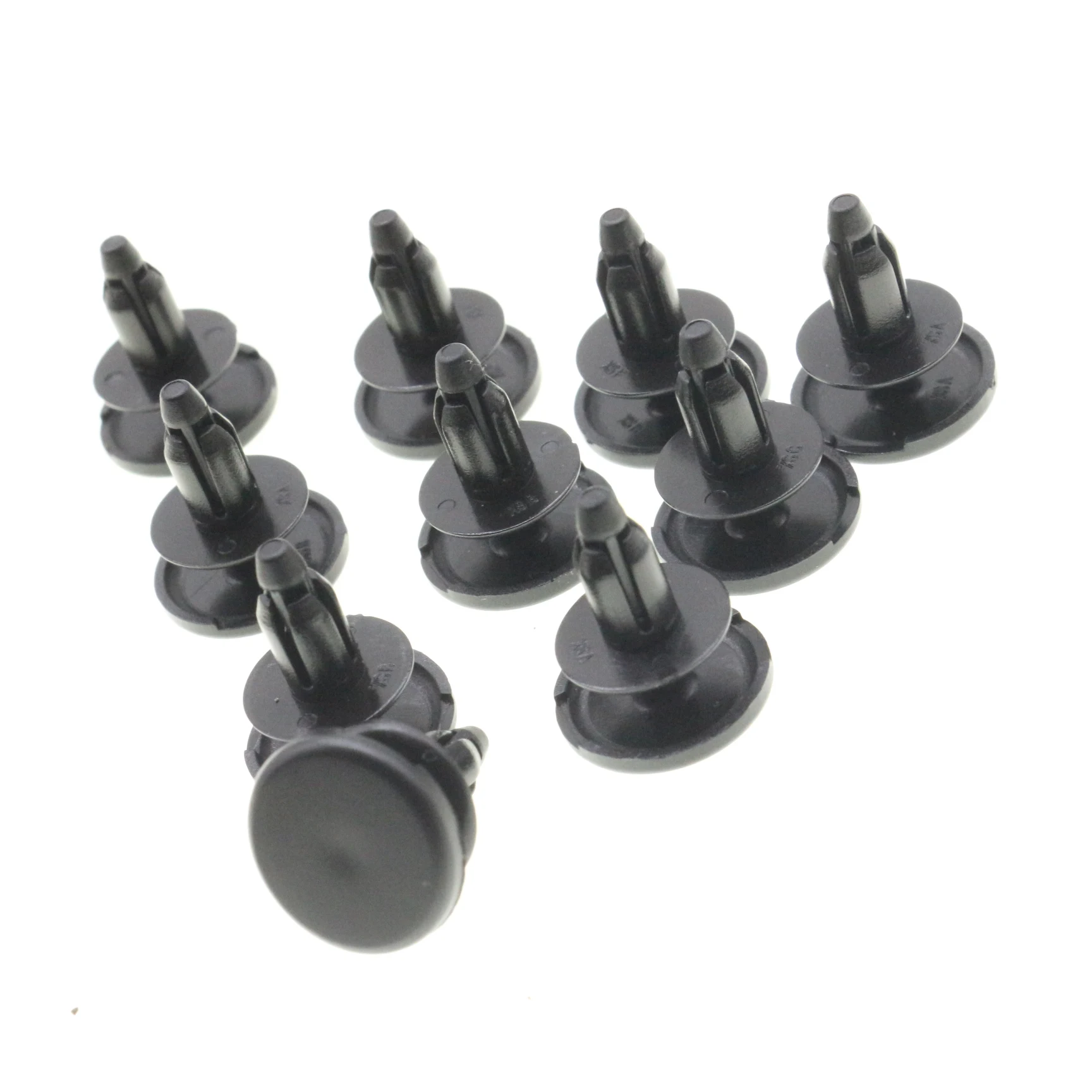 10 Pcs Cowl Top Panel Rivet Clips For Nissan 300ZX Frontier Hardbody Pickup D21 Pathfinder Xterra | 01553-01743 Nylon Fastener